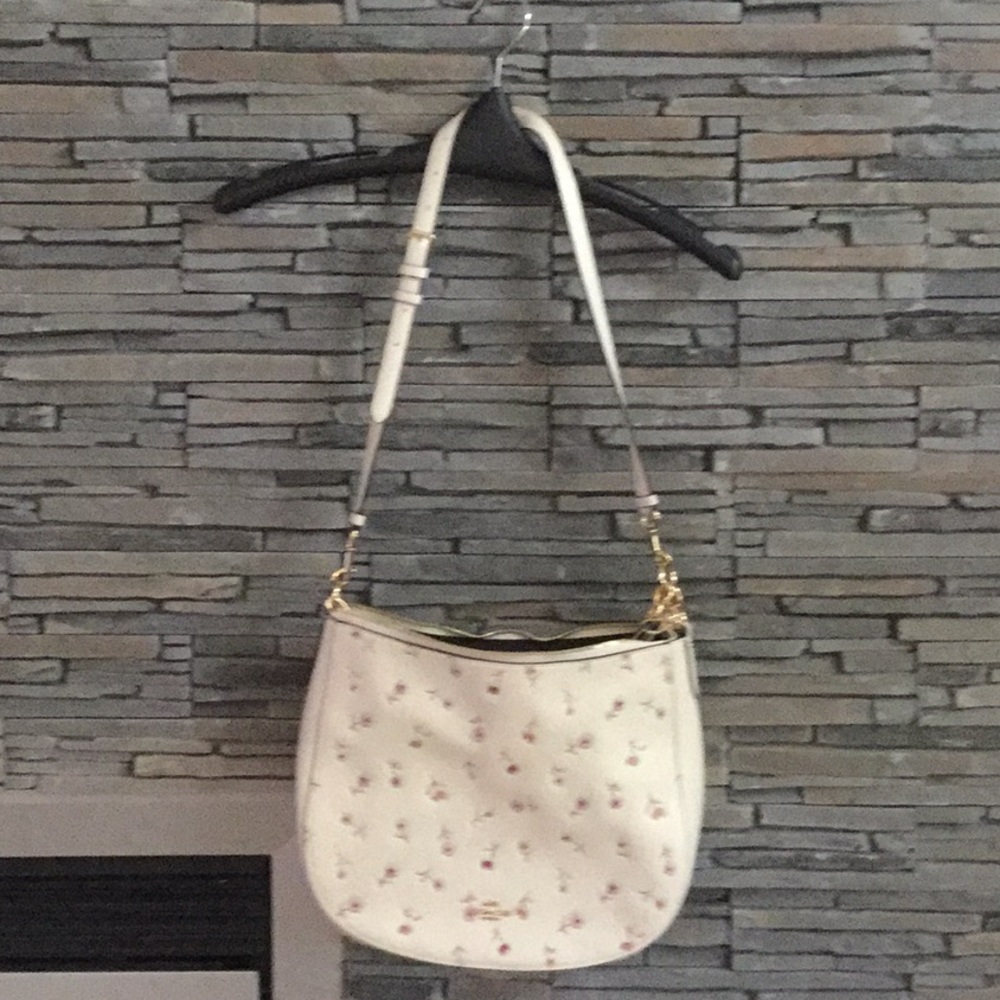Coach floral pattern bag